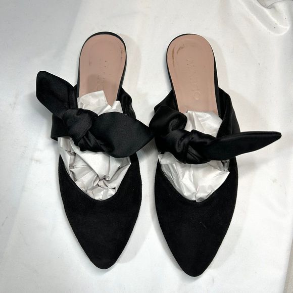Marco Suede Slide‎ on Flats Mules Womens 38 (US 7.5) - Picture 2 of 8